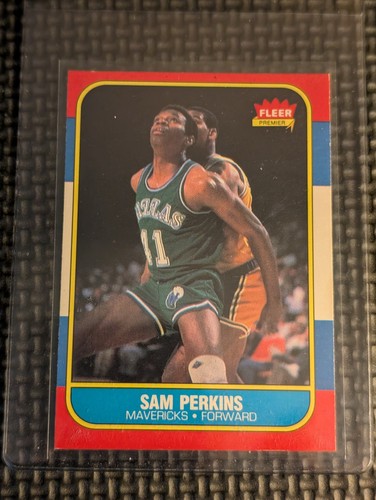 Sam Perkins #86 1986 Fleer card