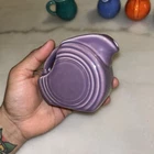 Vintage Fiesta Fiestaware Lilac Mini Disc Pitcher 5 oz HLC USA Retired Excellent