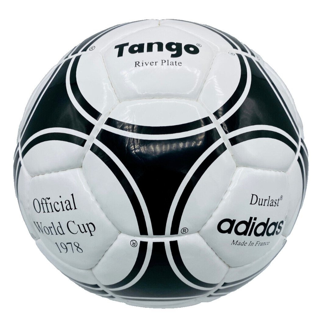 Balón de fútbol Adidas Durlast Tango River Plate Copa Mundial de la FIFA 1978 talla 5