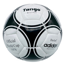 Pallone da calcio Adidas Durlast Tango River Plate Coppa del Mondo FIFA 1978 taglia 5