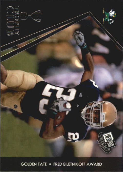 2010 Press Pass #53 Golden Tate TC - FB