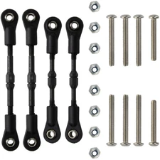 Adjustable Steering Turnbuckle Linkage Rod Set for Tamiya TT-02B Upgrade Parts