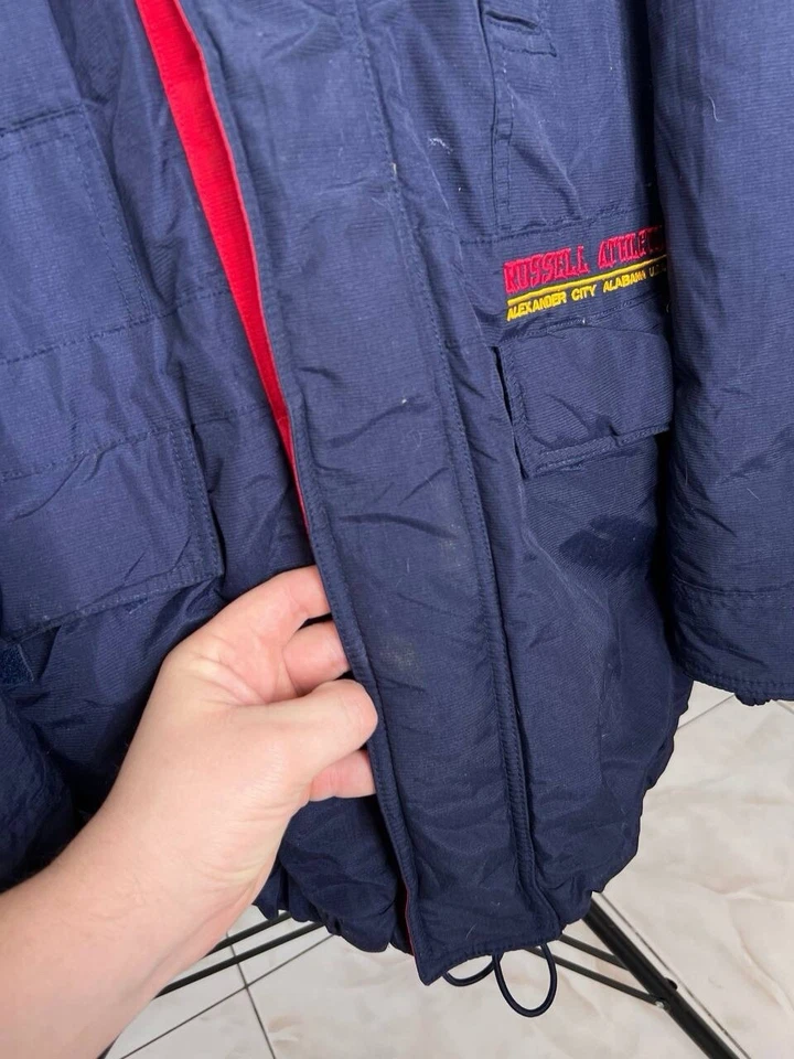 Vintage Apple Computer 1990s Jacket Winter  Apple Logo Russell Athletic USA - Image 4 of 4