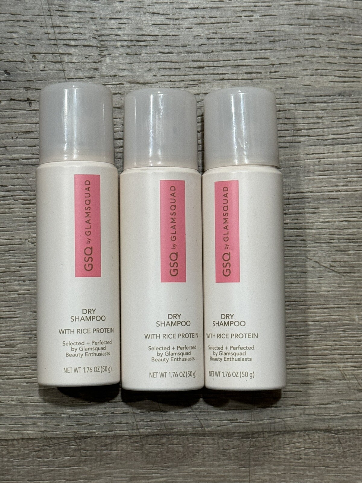 3 Pack!! GSQ By Glamsquad Dry Shampoo With Rice Protein. 1.76oz Each eBay
