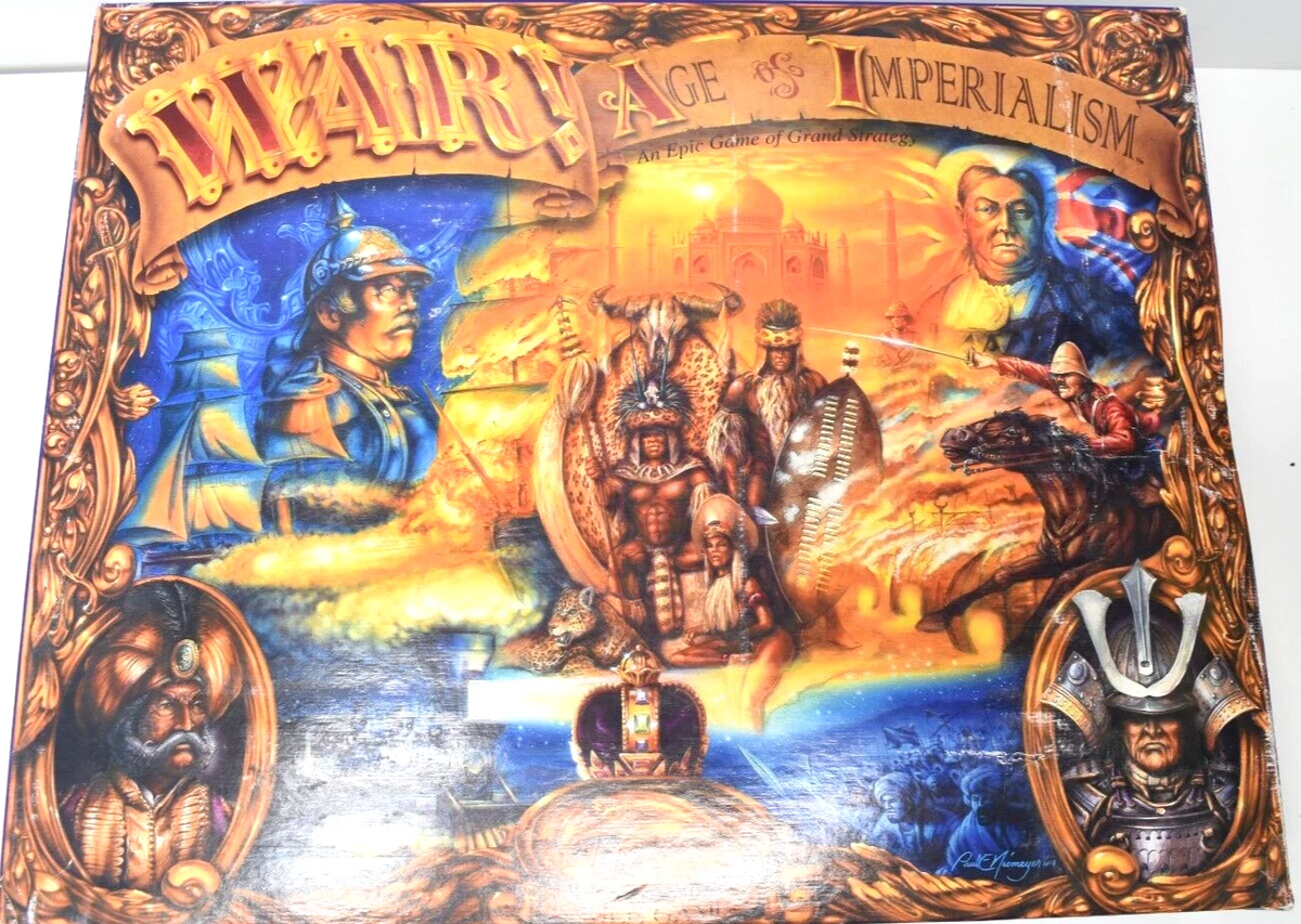 War Age of Imperialism Board Game Complete 2001 New Open Box