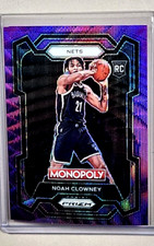2023 2023-24 Panini Prizm Monopoly Purple Wave #12 Noah Clowney RC Rookie Card