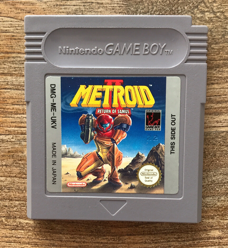 Metroid II 2 Return Of Samus Nintendo Gameboy Color Advance Game, GENUINE!
