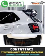 Alettone GT TUNING Spoiler Tetto per V W POLO 6 MK6 (AW1) dal 2017 Nero Lucido