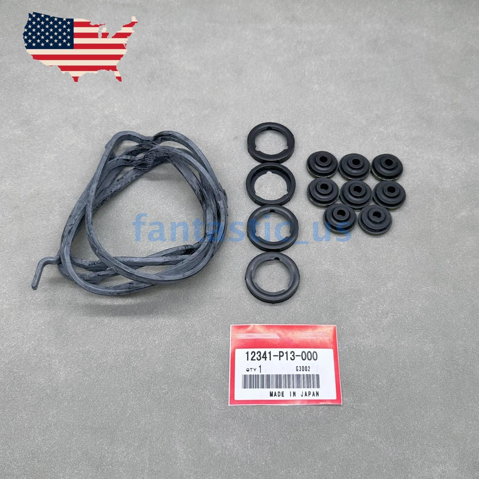 Nuevo KIT JUNTA CUBIERTA VÁLVULA PARA HONDA 93-01 HONDA PRELUDE DOHC VTEC H22A P13 EE. UU. Foto 4 de 4
