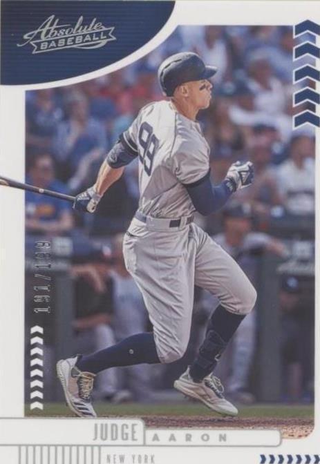 2020 Panini Absolute - Aaron Judge #86 Silver /199 for sale online | eBay