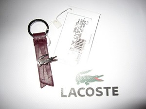 lacoste keychain