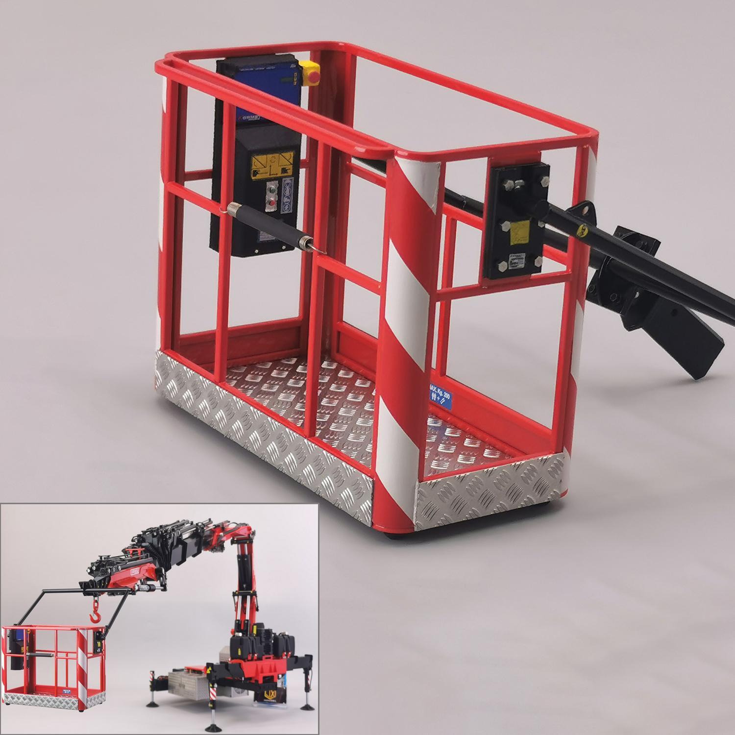 Metal Operating Cage for 1/14 RC Hydraulic Crane F1650 Remote Control