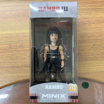 Minix - First Blood III Rambo 3 - Sylvester Stallone Rambo Figure 12cm Figurine