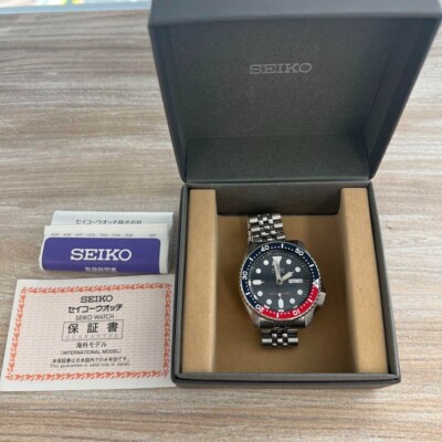 SEIKO 腕時計 逆輸入 海外モデル ネイビー SKX009KD SEIKO】SEIKO Watch, Reimported, Overseas Model, Navy, SKX009KD | eBay