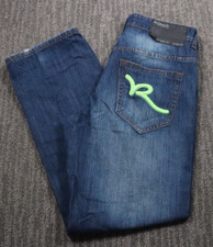 Rocawear Baggy Wide-leg Jeans Men's 36x34 Skater Y2K Vintage Faded Wash