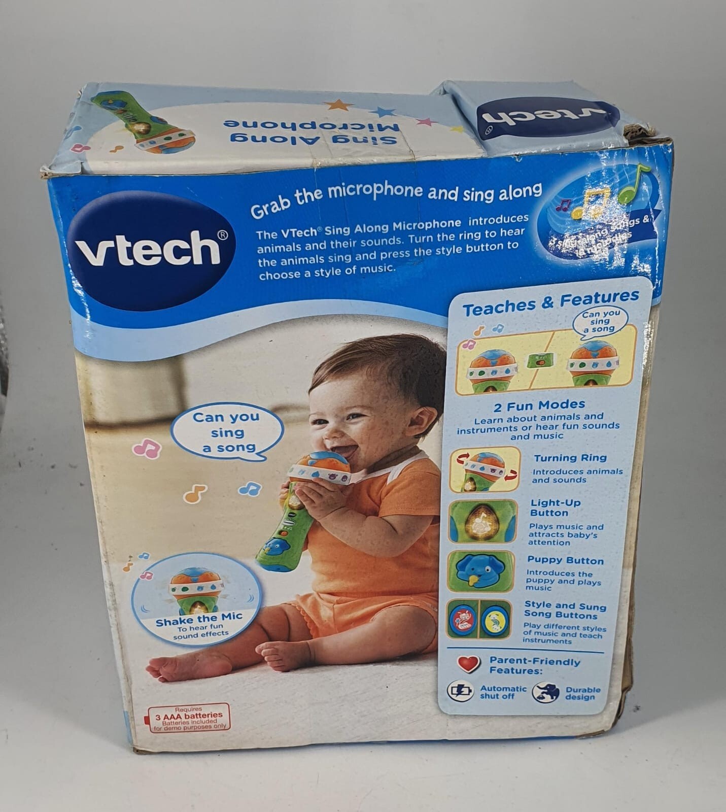 VTech Baby 78763 Sing Along Refresh Microphone . for sale online  