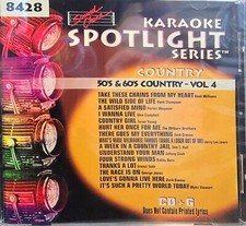 SC8428 50'S 60'S COUNTRY NEW IN PLASTIC SOUND CHOICE KARAOKE LOT VA