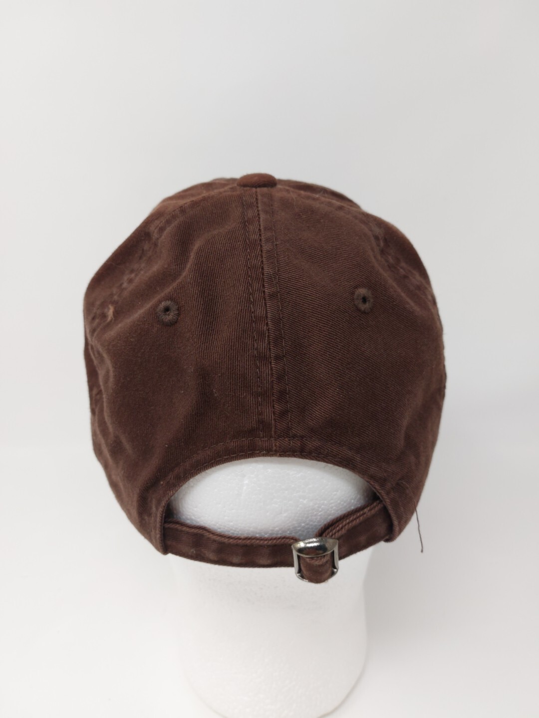 District Threads Brown Distressed Strap Back Dad … - image 4