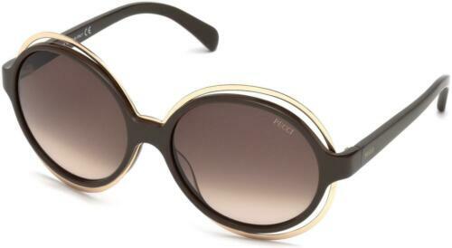 NEW EMILIO PUCCI EP736S 313 BROWN GRAY AUTHENTIC SUNGLASSES 