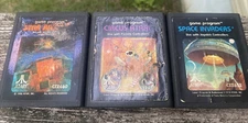 Atari Games Lot of 3 Untested Game Bundle - Star Raiders Space Invaders Circus