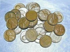1 (ONE) 1940-D LINCOLN CENTS "F" FINE OR (BETTER) LOW PRICE-FREE SHIPPING-BUY-IT