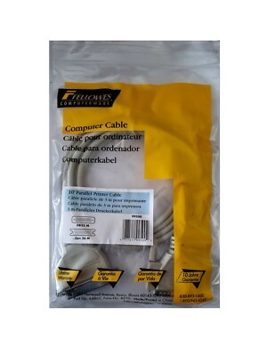 10' paralleles Druckerkabel DB25 M auf Cen 36 M