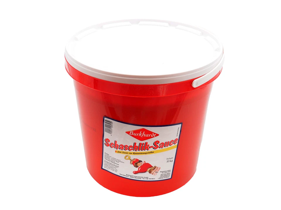 10 kg Eimer Burkhardt Schaschlik-Sauce