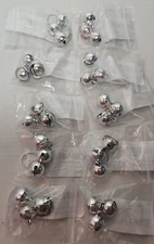 10 X Eeejumpe Coastal Pet DCP45105 3-Pack Li'l Pals Round Dog Bells, 1/2-In 60 