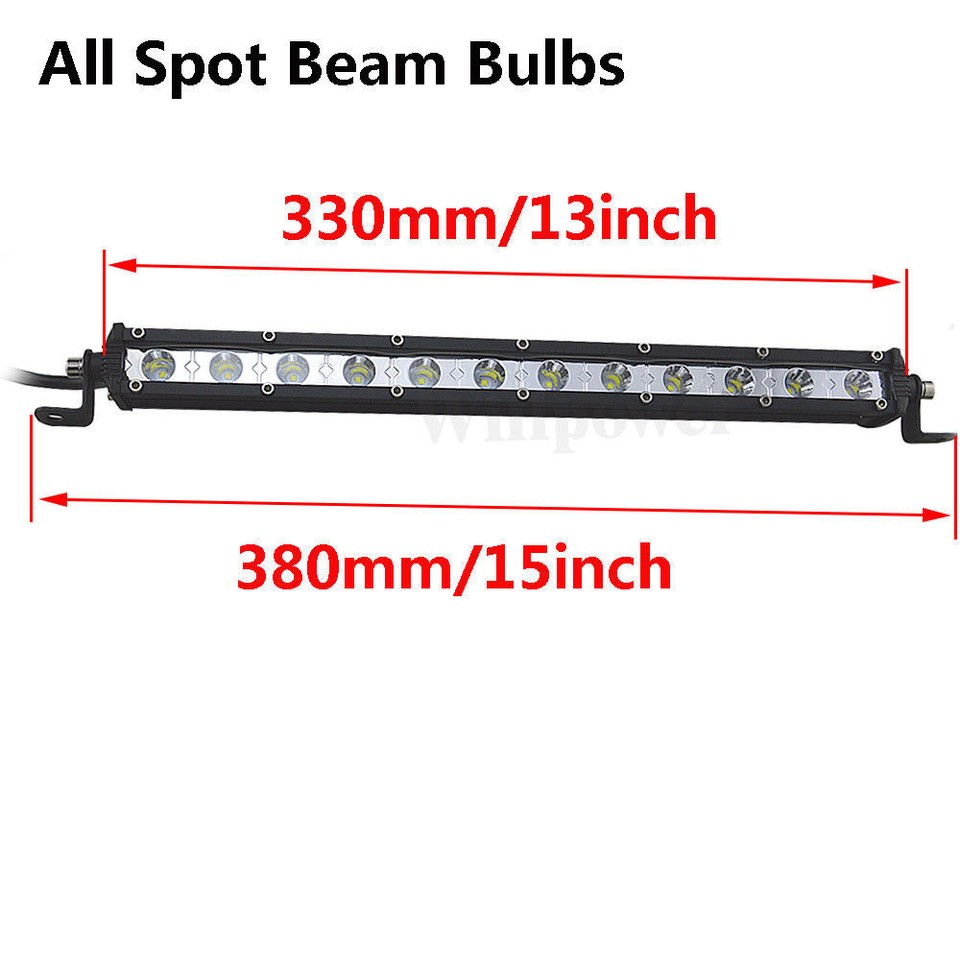 25 Inch Single Row 120w Super Slim Light Bar In Car Chip Waterproof Led Light Bar For Truck