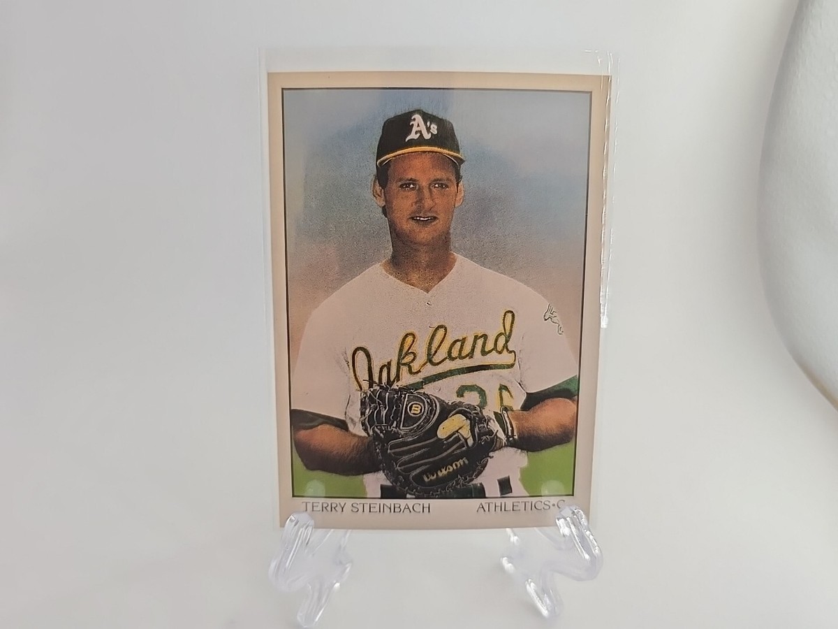 MLB 試合級　1990 オールスターツアー　サインボール　メジャー代表WBC記 1990 Score - Catchers in 8th Line #693 Terry Steinbach Oakland A's
