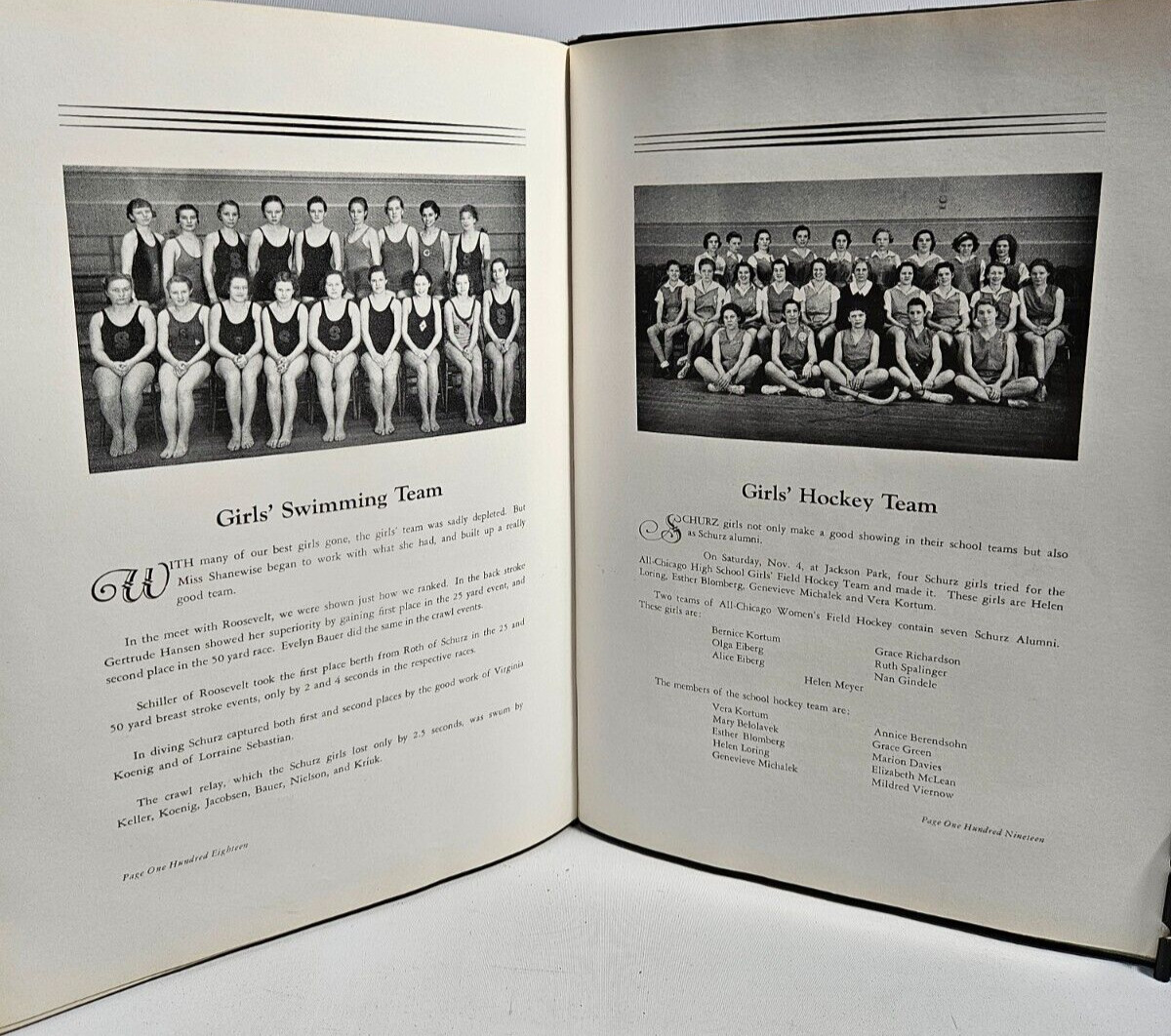 The Schurzone 1934 Yearbook, Carl Schurz Senior High School, Chicago Illinois