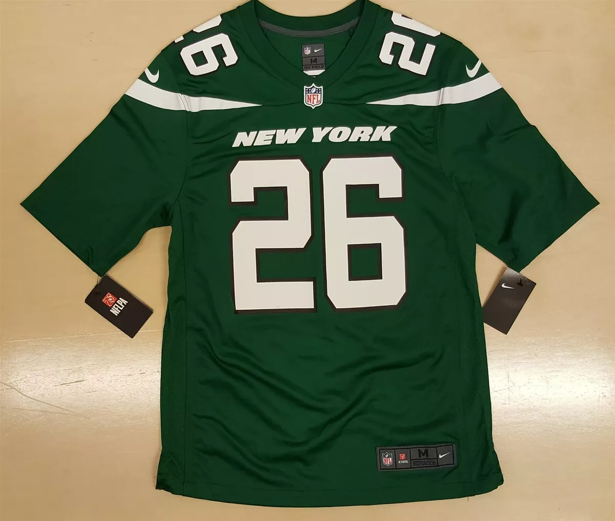 New York Jets Jersey Le Veon Bell 26 Men s Game Replica eBay