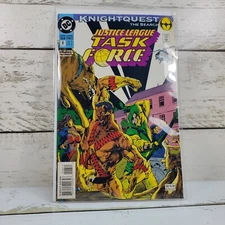 DC Comics Justice League Task Force #6 1993 Vintage Comic Book Sleeved Boarded