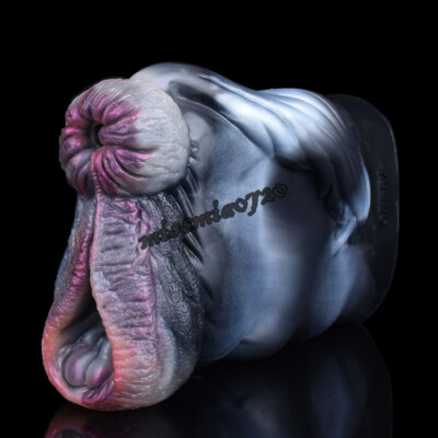 Dual Hole Masturbation Cup Soft Silicone Male Masturbator Realistic Vagina  Pussy