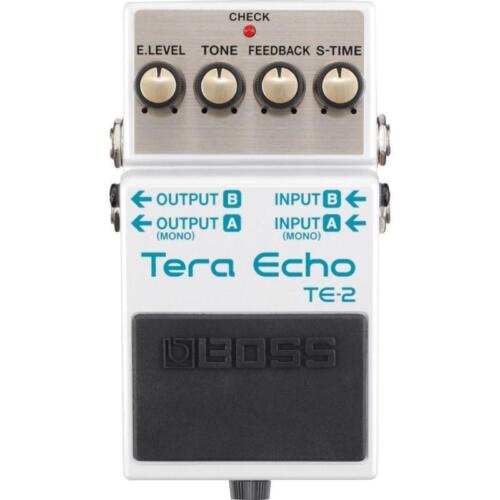 Boss Te-2 Tera Echo digitales Effektpedal für Gitarre Neu - Bild 1 von 3