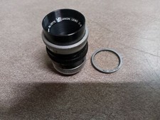 Vtg Canon Camera Lens NO-18779 C-8 25MM F:1.8 Japan  Clear Filter Ring SL39.3C