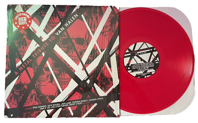 12'' LP~ RED VINYL~ A METAL TRIBUTE TO VAN HALEN~ 2020~ PAUL DIANNO~JACK RUSSELL~