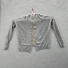 Lululemon Cardigan 6 Gray Reversible Cabin Yogi Wrap Cashmere Blend READ