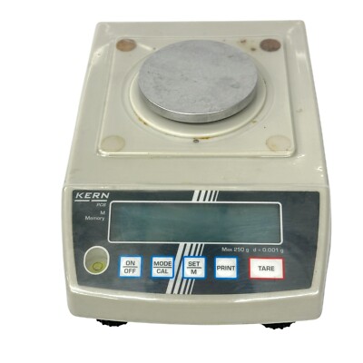 Kern PCB 250-3 Precision Balance Weighing Lab Scale 0.001 g - 250g Capacity