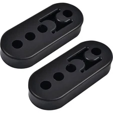 ⭐2x Performance Polyurethane Rubber Exhaust Hangers Adjustable Muffler Universal