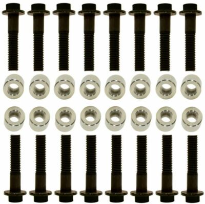 TrackTech Exhaust Manifold Bolts For 03-10 6.0L Powerstroke