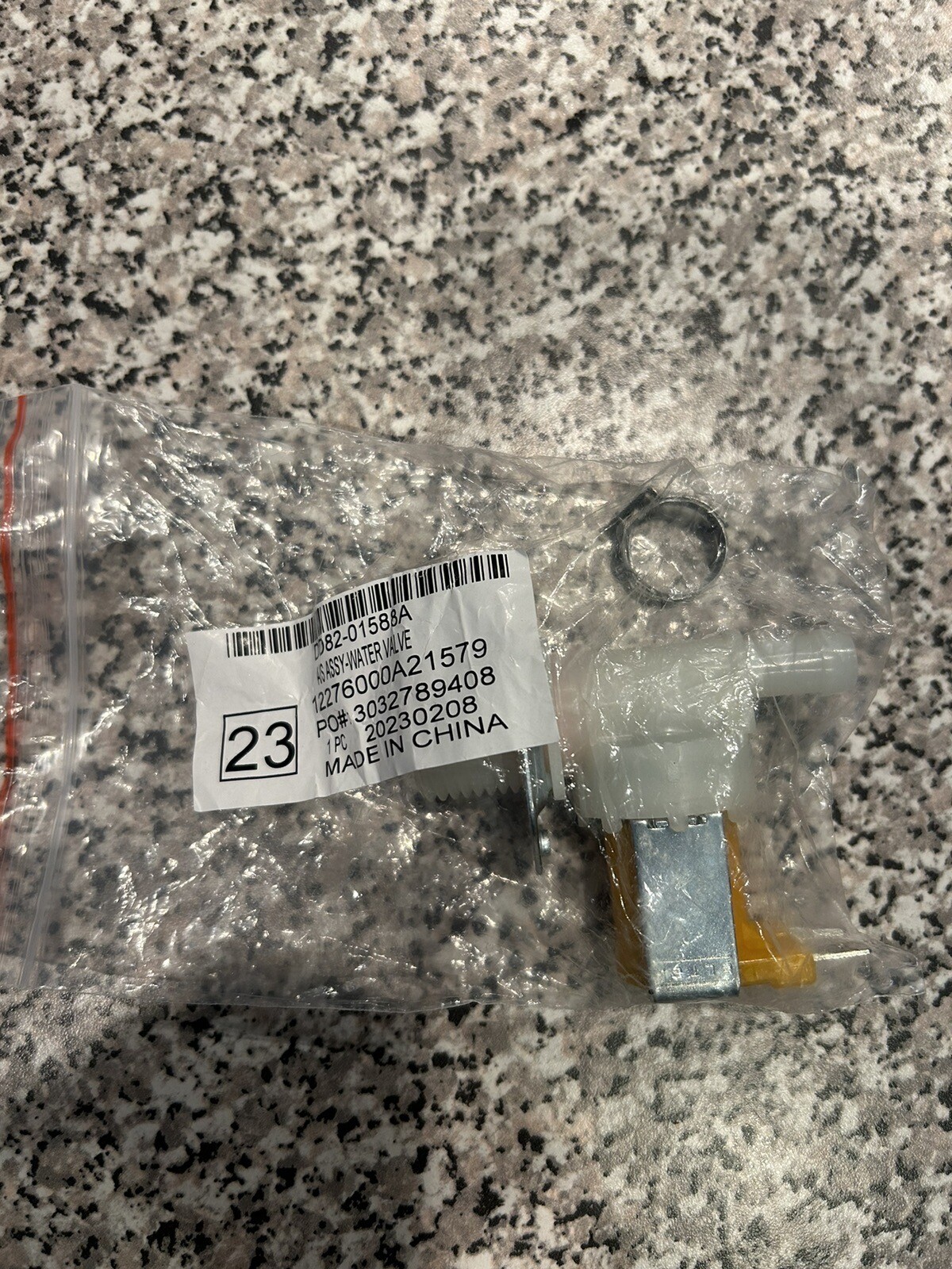 DD8201588A Samsung Dishwasher Water Inlet Valve OEM DW80R2031US eBay