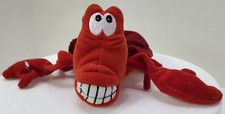 Walt Disney World Sebastian The Lobster From Little Mermaid Bean Bag Plush Toy