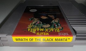 Wrath of the Black Manta - NES - PAL - Complete In Box - NEAR MINT FREE POST