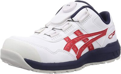 ASICS WINJOB CP306⭐BOA 27cm ASICS Working Safety Shoes WIN JOB CP306 BOA WIDE 1273A029 White