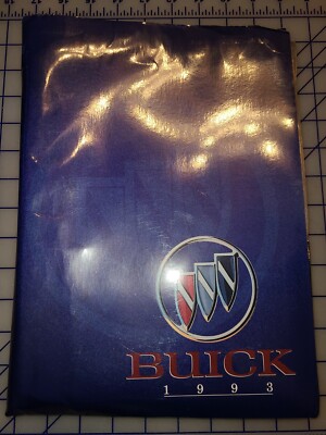 1993 Buick Press Kit Product Information 