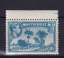 Montserrat 1938, 10s Definitive.    Unmounted MINT                       (p2178)