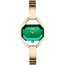 Image of Storm Tulisa Gold Lazer Green Ladies Watch 47545/GD/GN