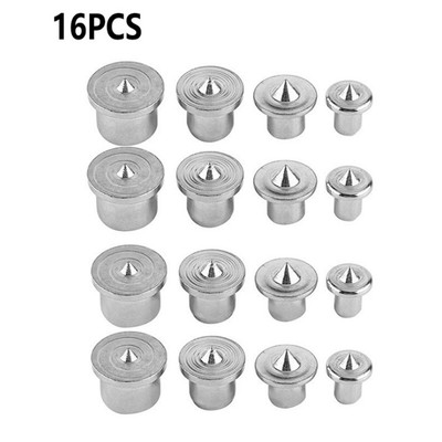 Dowel Center Points Set 16pcs 6mm 8mm 10mm 12mm für perfekte Holzverbindungen