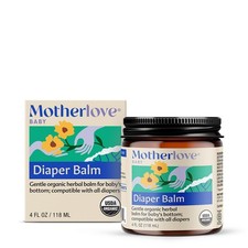 Motherlove Diaper Balm 4 oz Organic Herbal Diaper Rash Cream  Cloth diaper